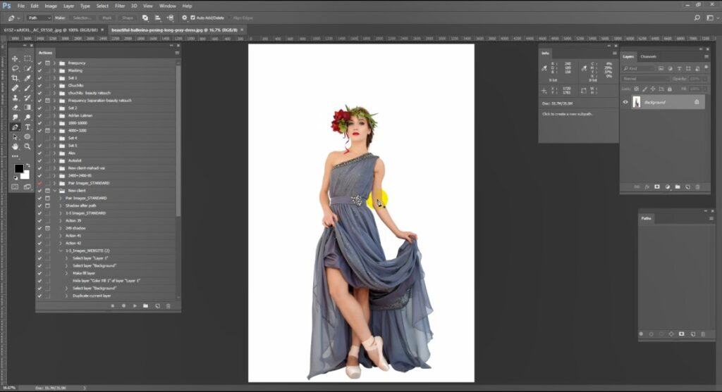 How To Change Color of A Dress in Photoshop