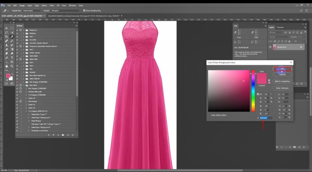 how to change image dress in adobe photoshop