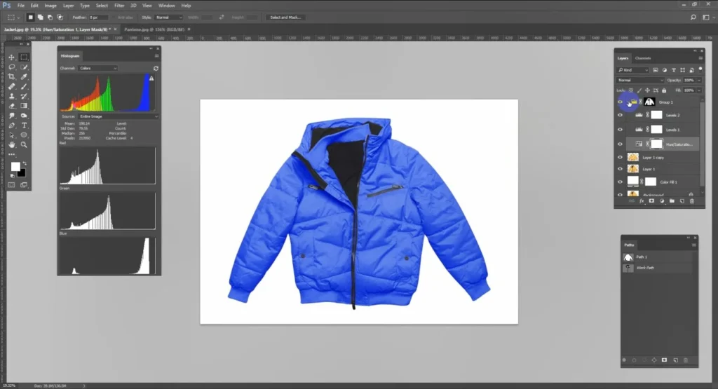 Jacket Color Changing Tutorial for Clothing Photography 10 how-to-change-jacket-colours